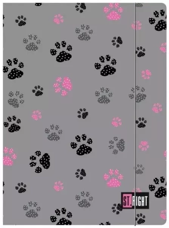 Teczka z gumką A4 Paws - ST-MAJEWSKI