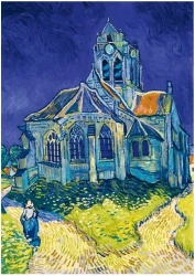 Puzzle 1000 elementów. Kościół w Auvers-sur-Oise