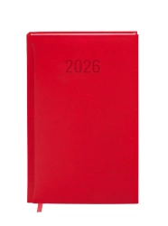 Kalendarz 2026 A6 Colorfix TDW czerwony - -