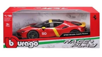 Ferrari SF90 Stradale Assetto Fiorano Red #50 - BBurago