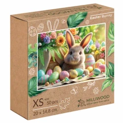 Puzzle drewniane 50 Wielkanocny zajączek ALEX - Alexander