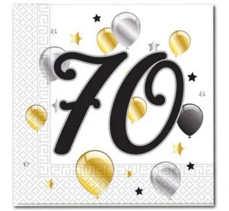 Serwetki papierowe Balloons 70 33 x33cm 20szt - Godan