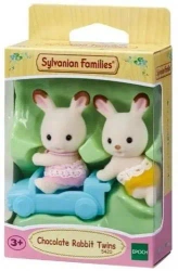 Bliźniaki królików z czekoladowymi uszkami - Sylvanian Families