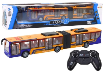 Autobus zdalnie sterowany pomarańczowy - Leantoys