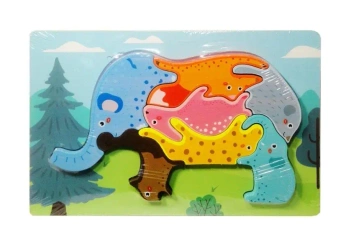 Puzzle drewniane Dzikie zwierzęta - SWEDE