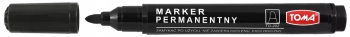 Marker permanentny czarny Toma 1 szt.