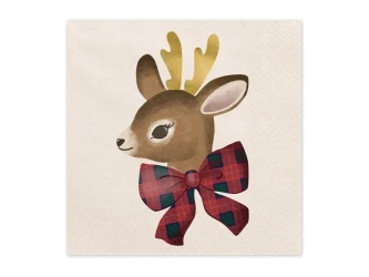 Serwetki Jelonek 33x33cm 12szt - PartyDeco