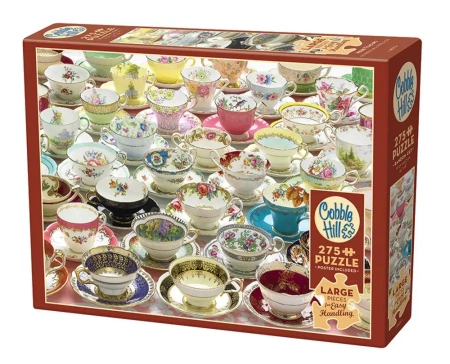 Puzzle 275 XL Więcej filiżanek 112664 - Cobble Hill