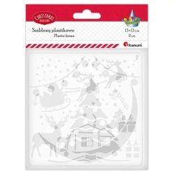 Szablony plastikowe 130x130mm 2szt - Titanum