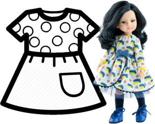 Ubranko dla lalek 32cm - Paola Reina