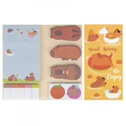 Zestaw Notes z Zakładkami Kapibara Starpak 563057