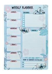 Planner tygodniowy Stitch STLI0793 - UNDERCOVER