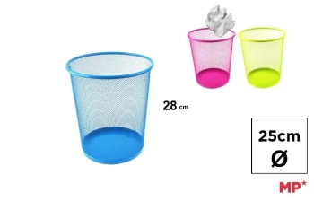 Kosz biurowy okrągły MIX - MP Main Paper