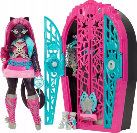 LALKA MONSTER HIGH STRASZYSEKRETY TAJEMNICE HOLLYDUCH Catty Noir