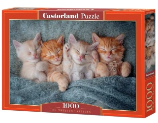 Puzzle 1000 The Sweetest Kittens CASTOR - Castorland