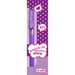 Długopis Pop Art - Najlepszy Nauczycielka - Be-Happy Gifts