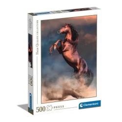 Puzzle 500 HQ Wild Red Stallion - Clementoni