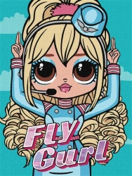 Malowanie po numerach - L.O.L. Surprise! 30x40cm - Ideyka