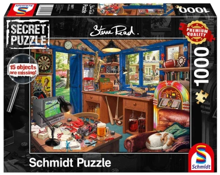 Puzzle 1000 PQ S. READ Warsztat taty - Schmidt Puzzle