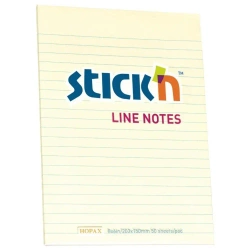 Notes samoprzylepny 203x152mm 50K żółty pastel - Stickn