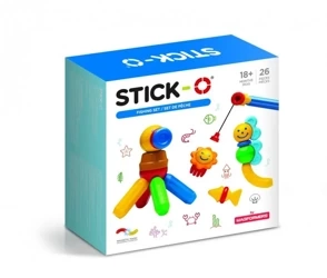 Klocki Stick- O Zestaw wędkarski 26 elementów - Magformers