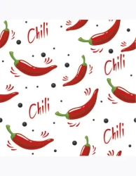 Serwetki DAISY Lunch SD 330x330 Papryczki chili 044101 - POL-MAK