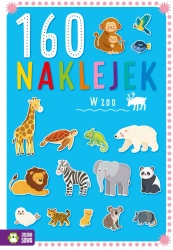 160 naklejek. W zoo - Justyna Zalewska