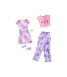 Barbie ubranka + akcesoria 2-pak HYV06 - Mattel