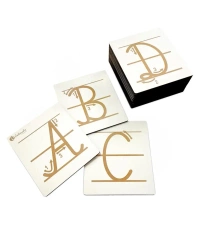 Alfabet do nauki pisania - duże litery - Colorado