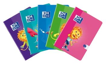 Zeszyt A5 16 kartek w kratkę, Oxford Lion