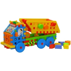 Klocki konstrukcyjne Wywrotka edukacyjna - Macyszyn Toys