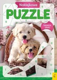 Naklejkowe puzzle Zabawne pieski - Opracowanie zbiorowe