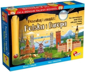 I'm Genius Poszukaj Znajdź Polska i Europa - Lisciani