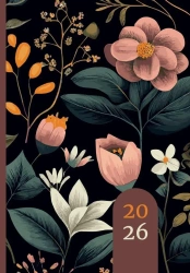 Terminarz 2026 dzienny A5 laminowany MIX - Artsezon