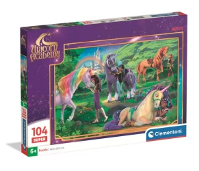 Puzzle 104 Super Unicorn Academy - Clementoni