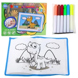 Tablica do malowania DIY magiczna zmywalna - Leantoys