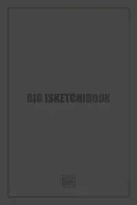 BIG [SKETCH]BOOK - PRESS BLACK THREAD