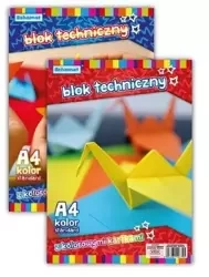 Blok techniczny A4/10K 160g kolorowy (10szt) - Schemat