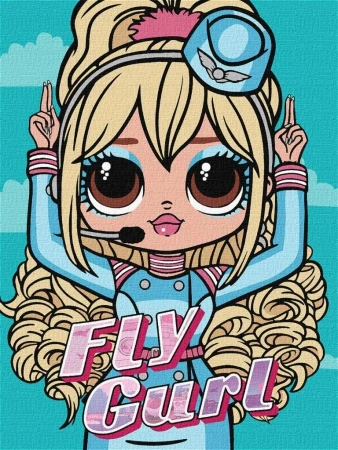 Malowanie po numerach - L.O.L. Surprise! 30x40cm - Ideyka