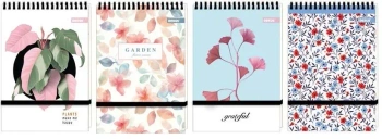 Kołonotes A6/96K kratka flower (10szt) - Beniamin