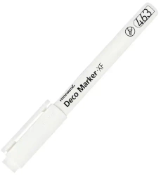 Marker akrylowy Deco Marker 463 XF białe 1szt