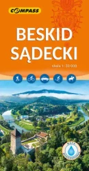 Mapa turystyczna - Beskid Sądecki 1: 50 000 w.18 - praca zbiorowa