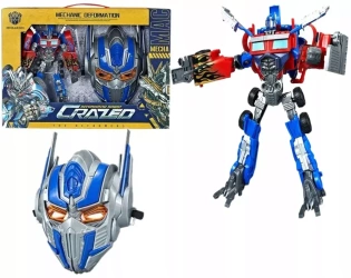ROBOT TRANSFORMUJĄCY 2w1 POJAZD + MASKA 1113