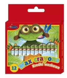 Kredki woskowe 12 kolorów - Beniamin