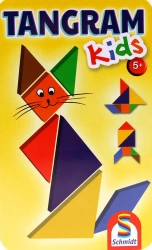 Gra Tangram dla dzieci w metalowej puszce - Schmidt Gry