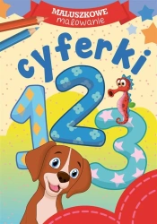 Maluszkowe malowanie. Cyferki - Wydawnictwo Skrzat