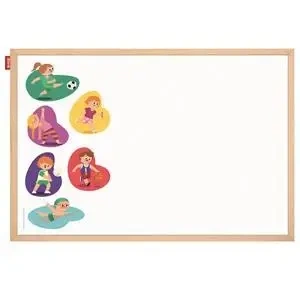 Tablica edukacyjna MEMOBE Sport adventure!  60x40 cm