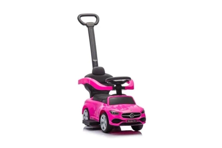 Jeździk z pchaczem Mercedes 3w1 różowy - Leantoys