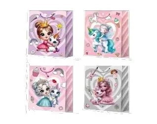 Torebka prezentowa L dziecięca mix