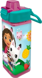 Bidon 500 ml PP kwadratowy Gabby's Dollhouse - Kids Euroswan